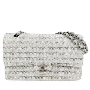 Chanel Matelassé 25 Shoulder Bag for Women, Coco Mark, Bag, Crossbody Double ...